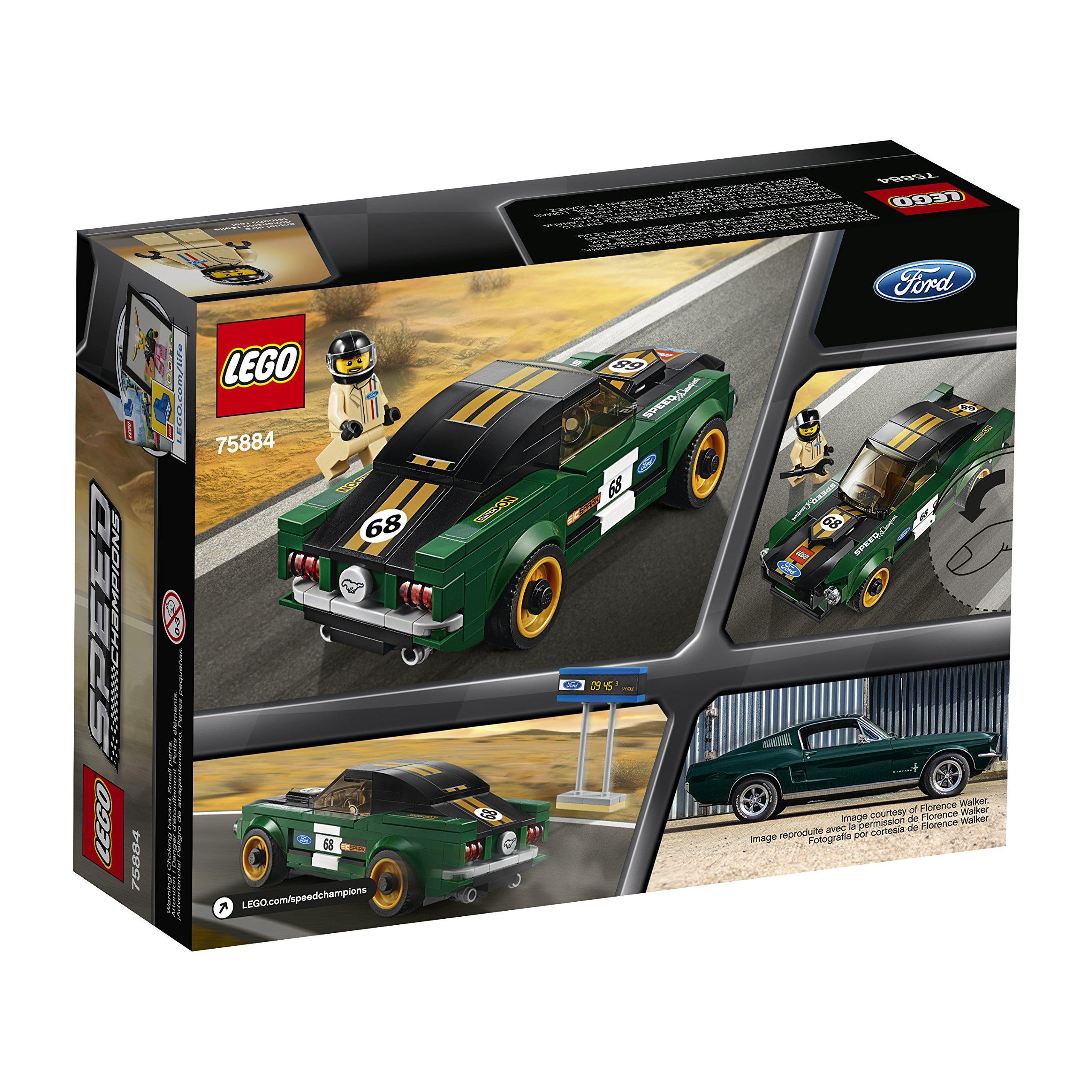 lego speed champions 1968 ford mustang fastback 75884