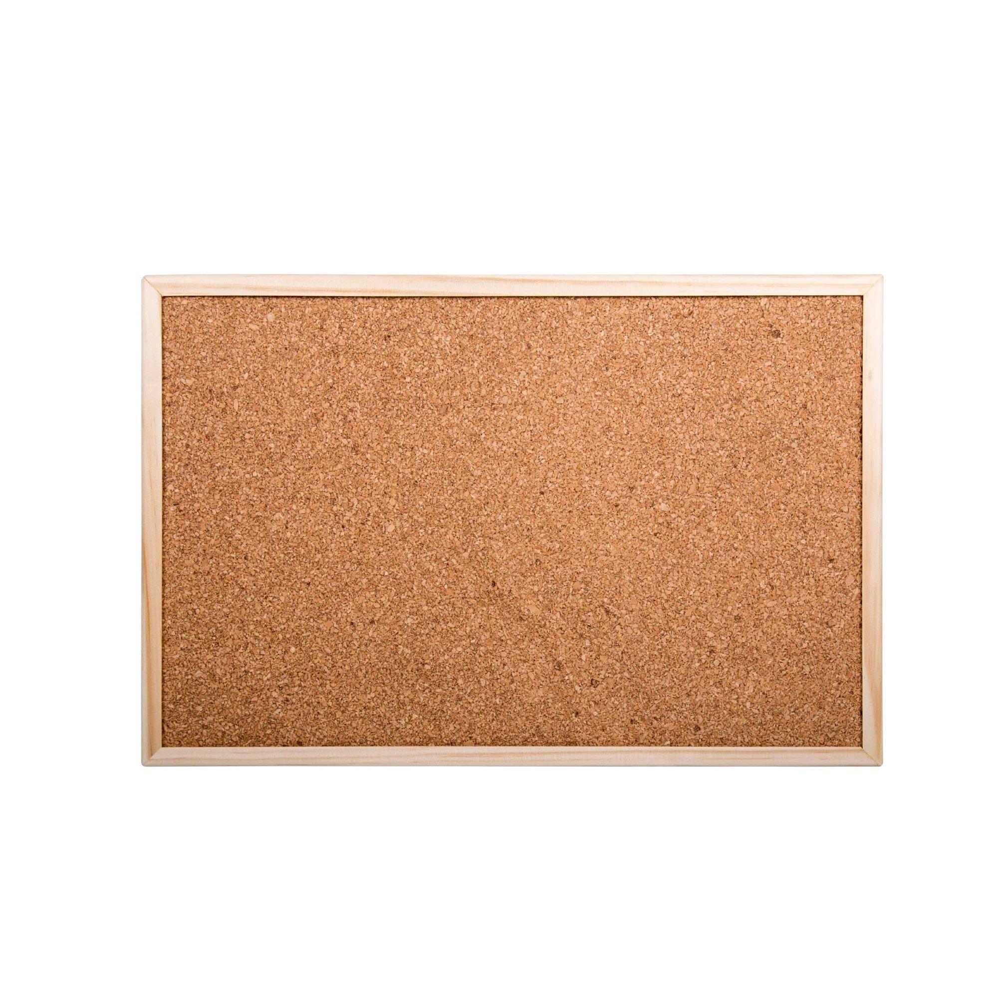 Office Works, Small Wooden Cork Board, 11.5 x 17.5 inches, Beige 62823308411 eBay
