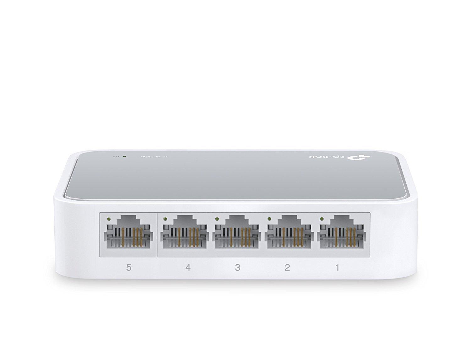 TPLink 5 Port Fast Switch Desktop Splitter