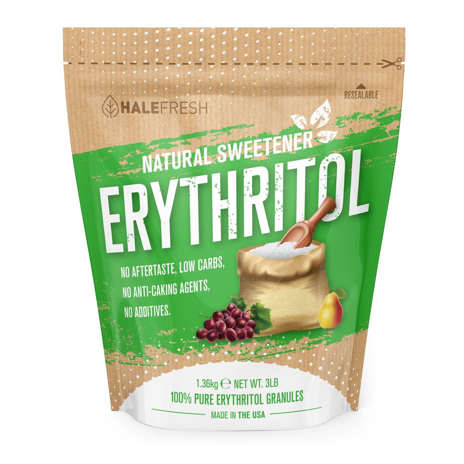1 3 cup erythritol to sugar