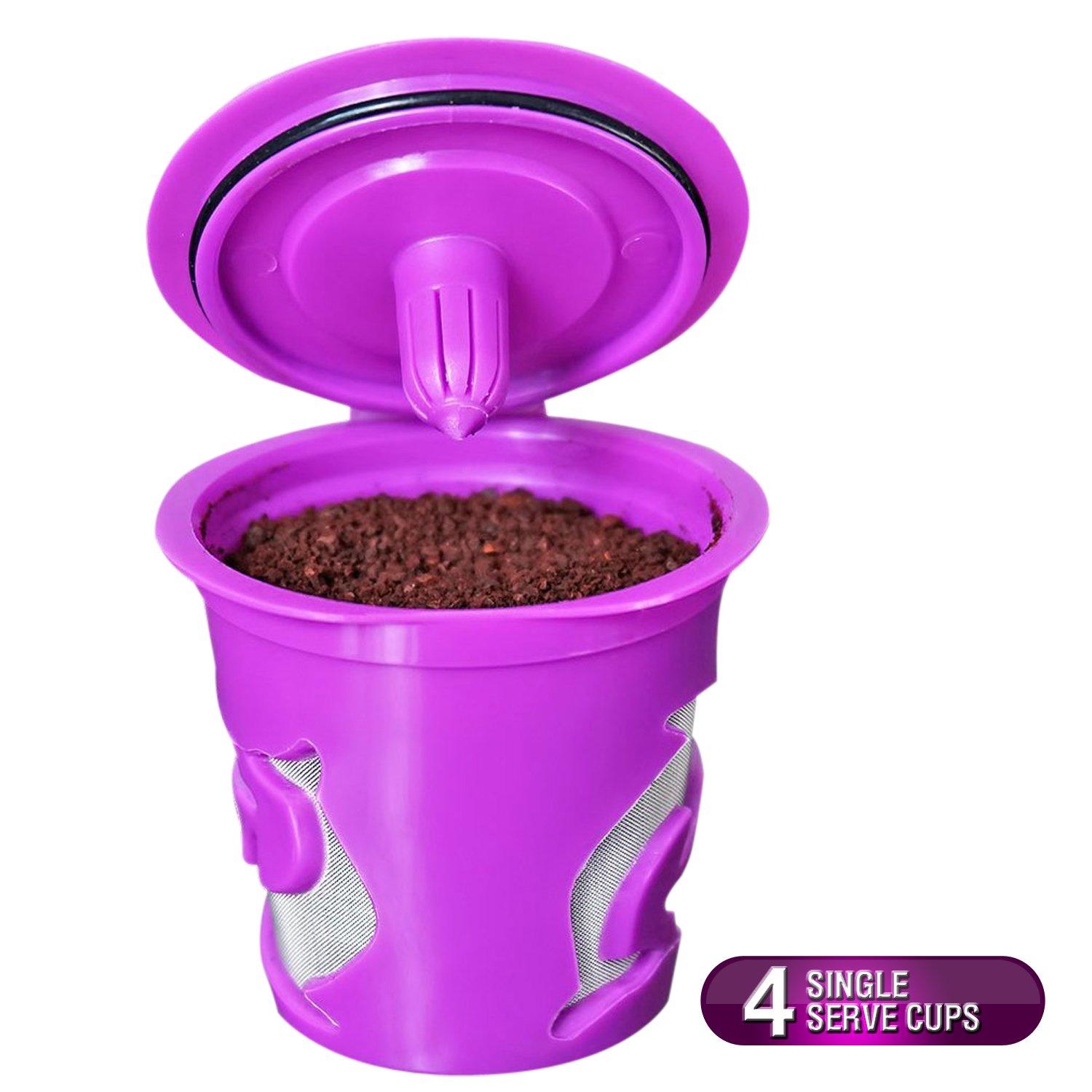 FROZCUP 2.04 Refillable/Reusable K Cups for Keurig 2.0 K200, K300