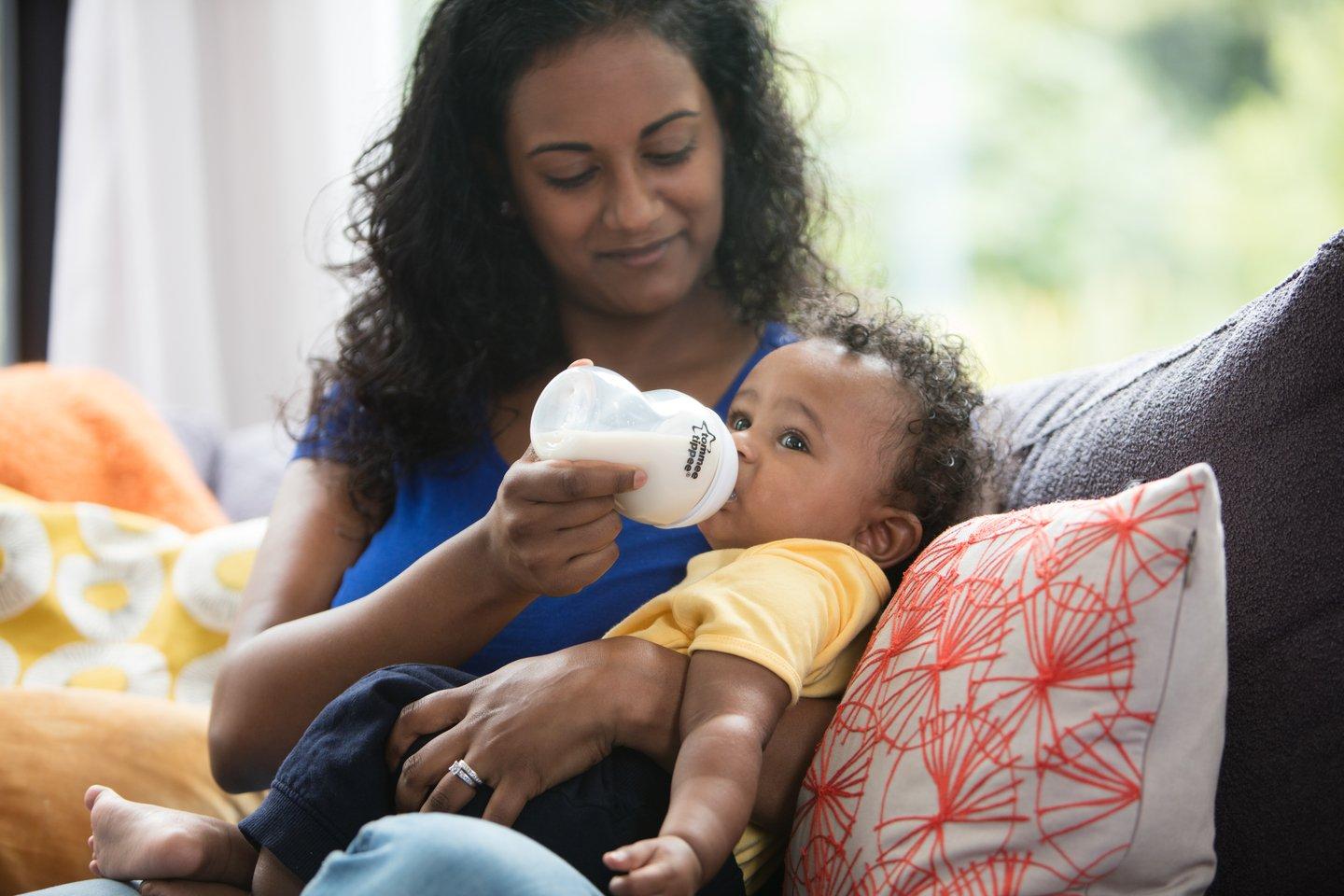 Tommee Tippee Closer To Nature Added Cereal Baby Bottle Feeding Nipple