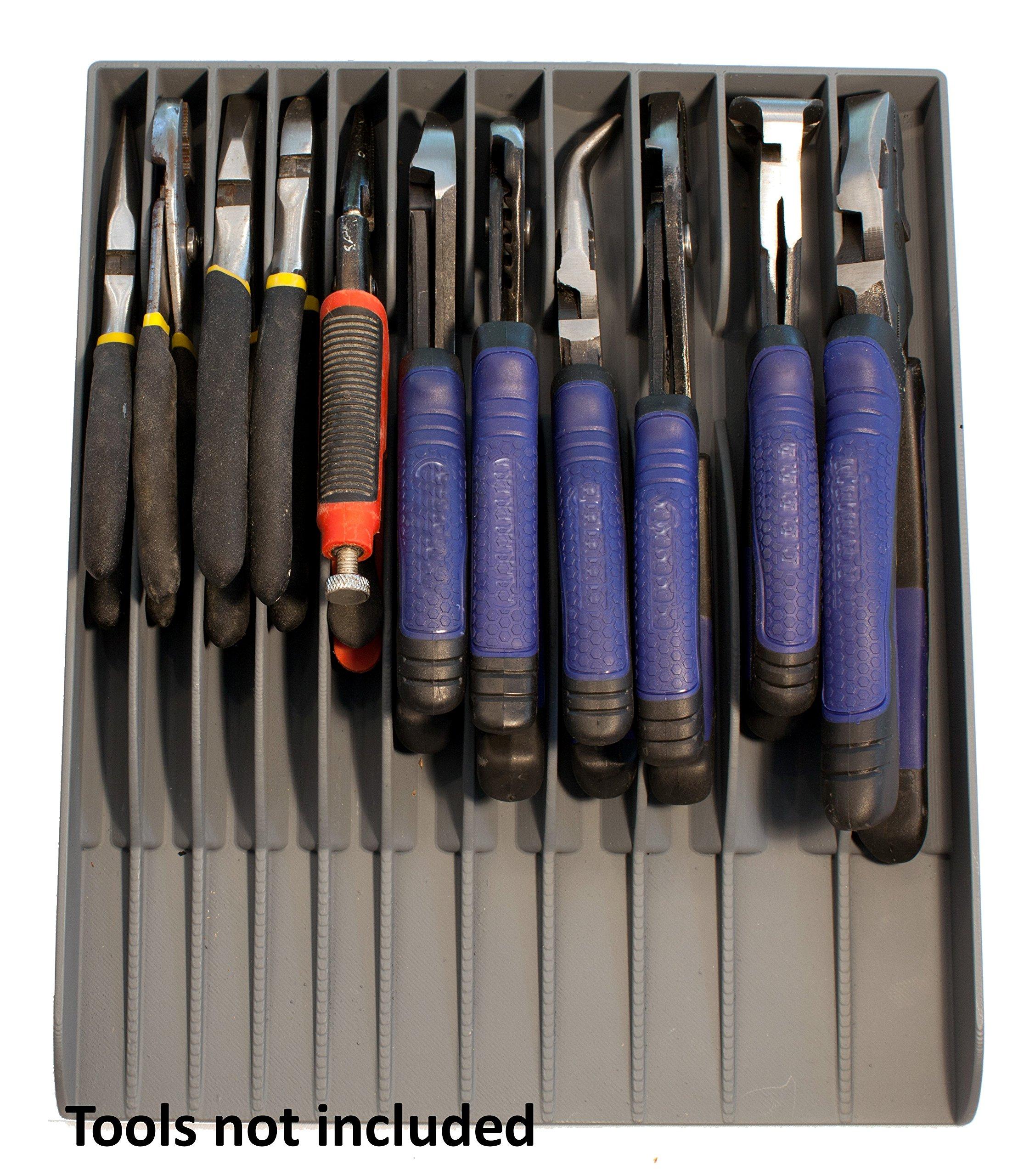 Tool Organizer Pliers Sorter Chest Drawer Storage Tray Tools Portable