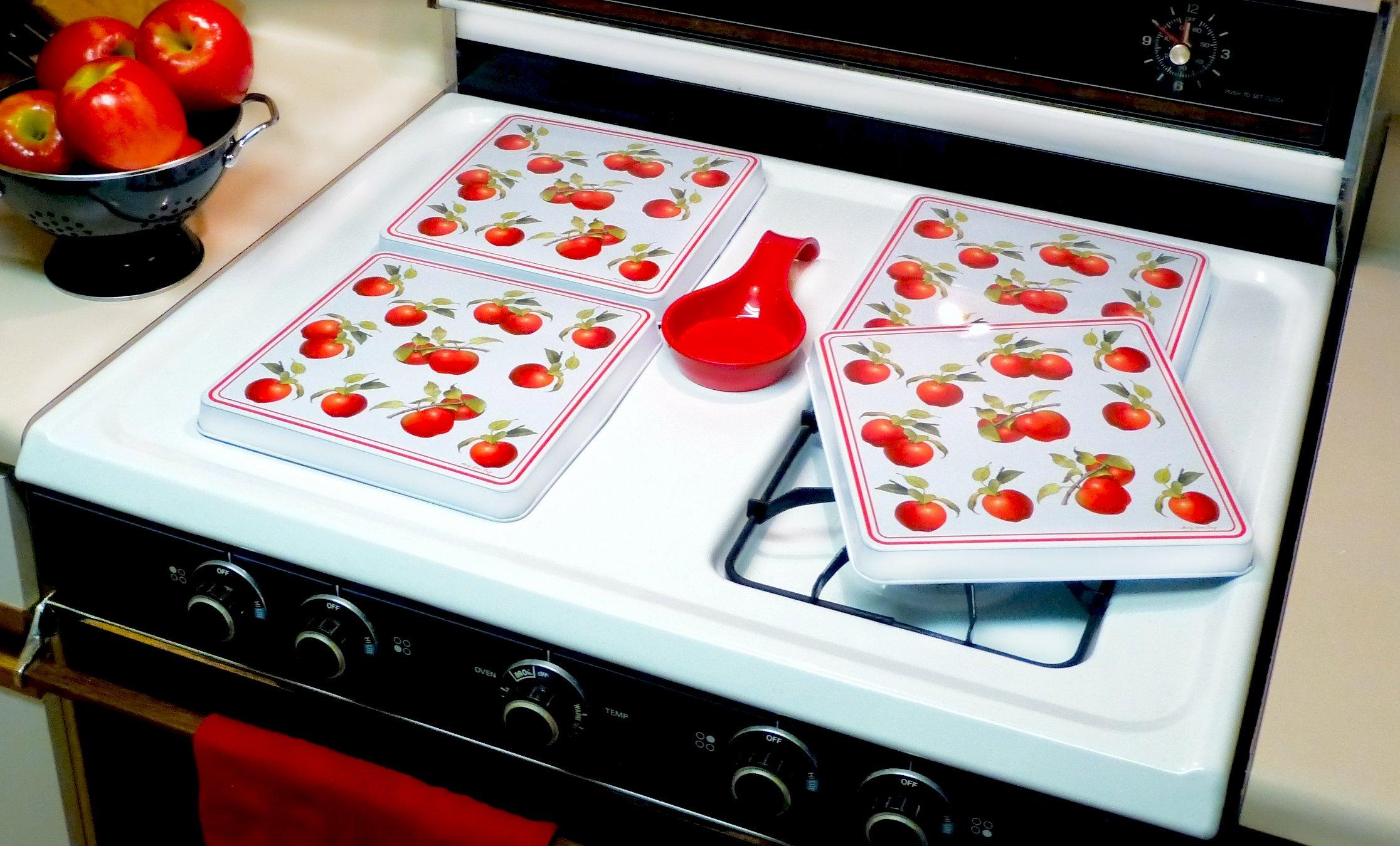 Harvest Apple Gas Burner Covers 36588599940 eBay