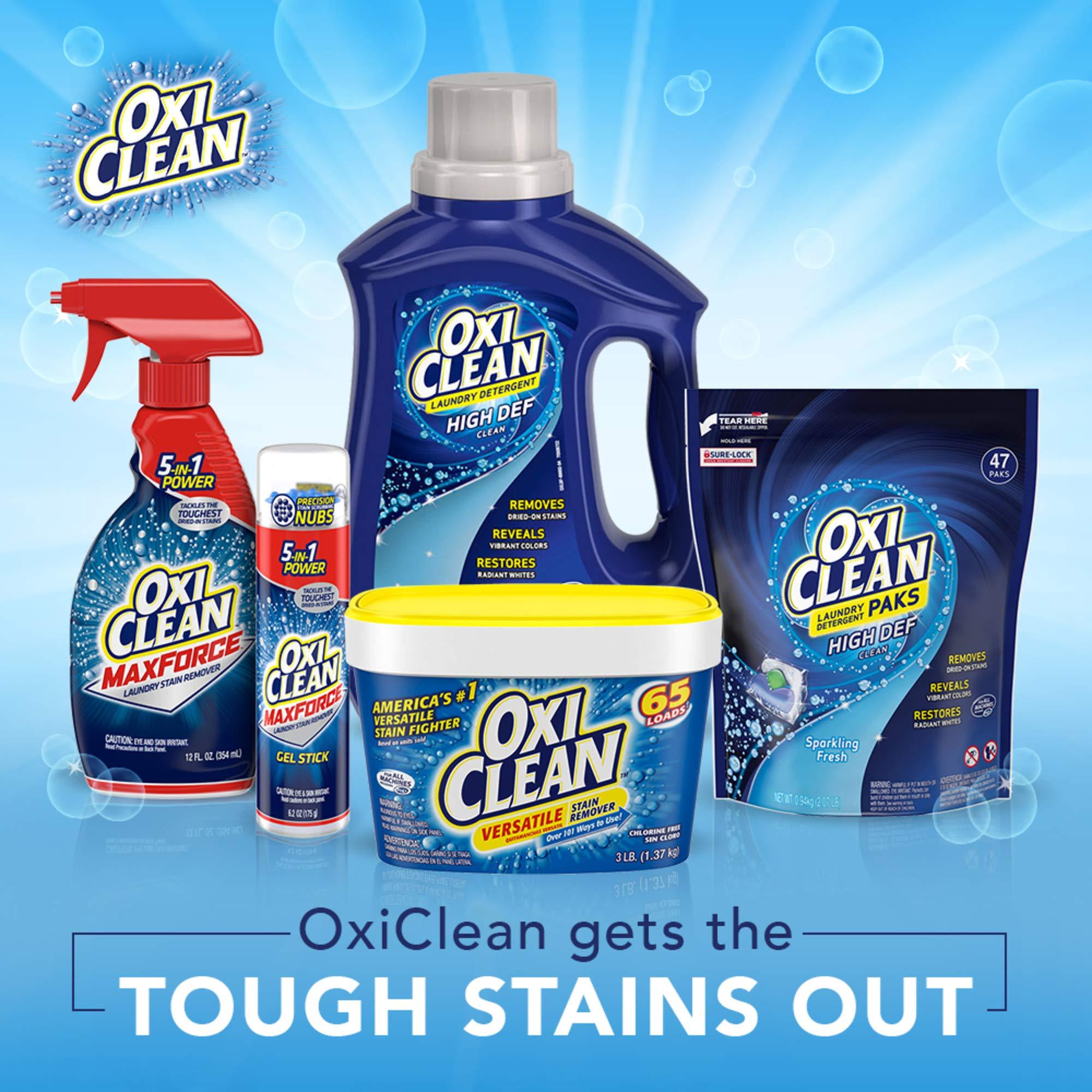 OxiClean High Def Sparkling Fresh Liquid Laundry Detergent, 60 oz. 687748654421 eBay