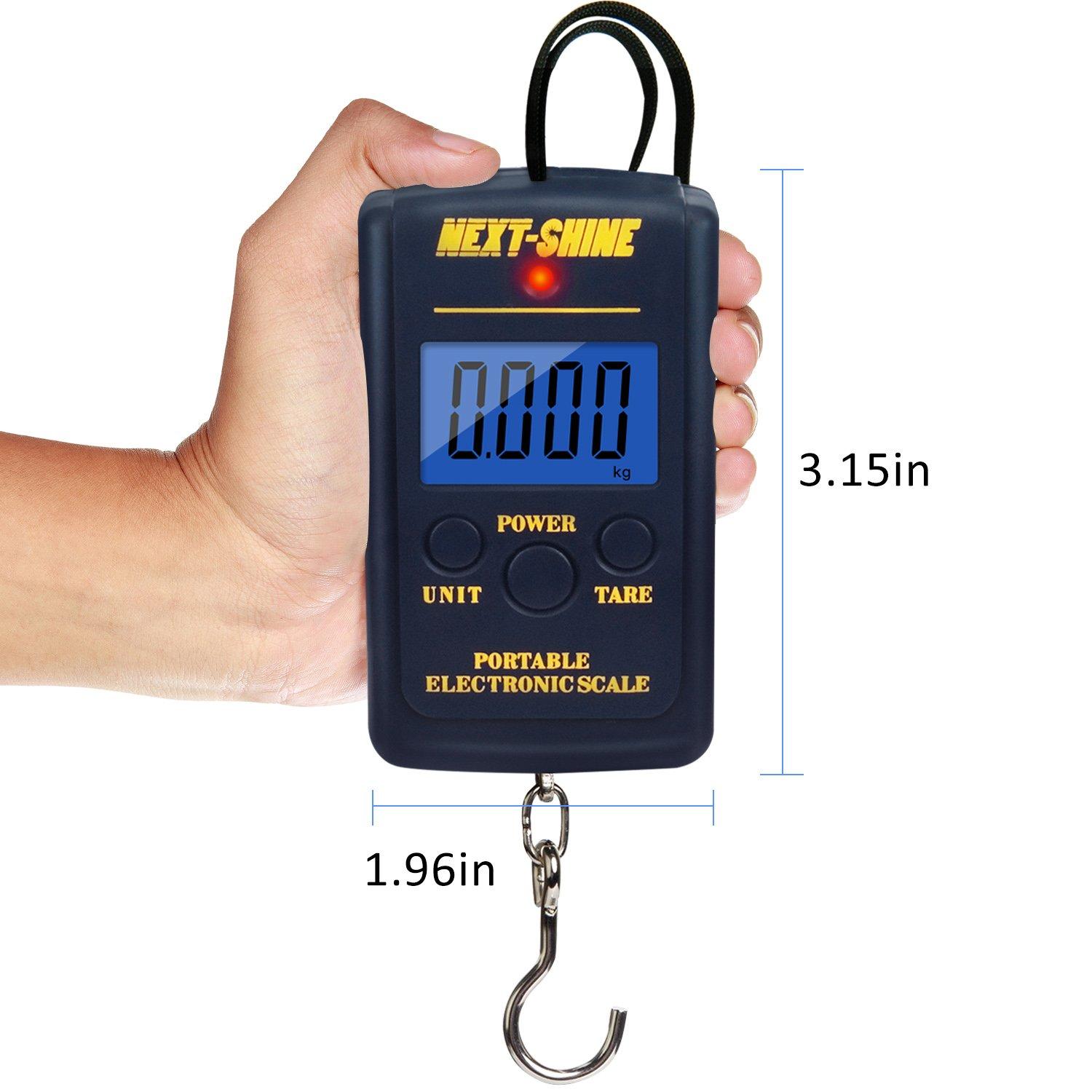 NEXTSHINE Fish Weighing Scale LSH241 88lb/40kg Pocket Size Multi