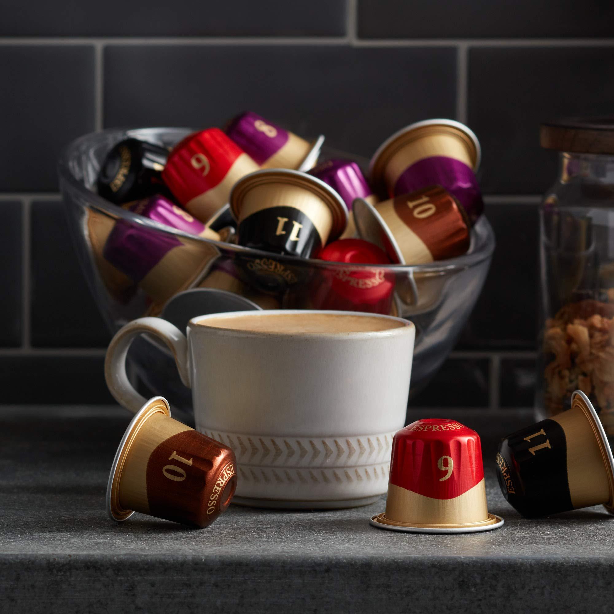 Peet's Coffee Espresso Capsules Nerissimo, Intensity 11, 50 Count