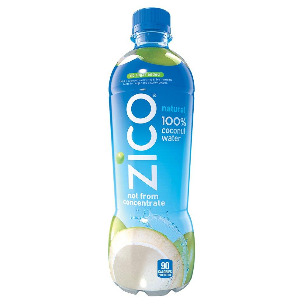 ZICO Natural 100% Coconut Water Drink, No Sugar Added Gluten Free