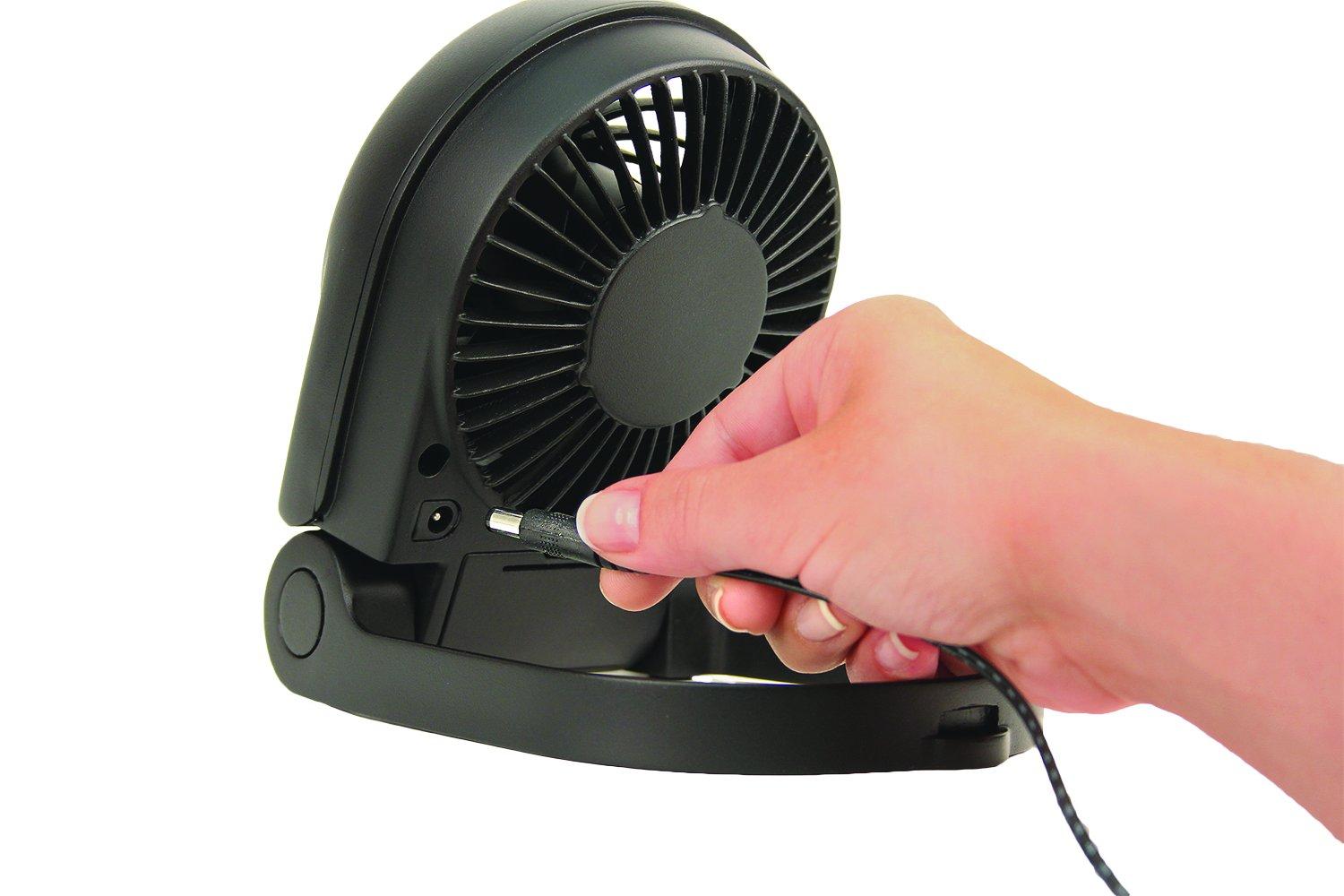 table umbrella with fan