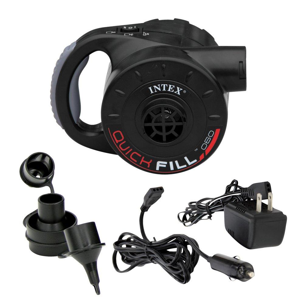 Intex Electric QuickFill Rechargeable Air Pump for Inflatable Airbed Mattress eBay