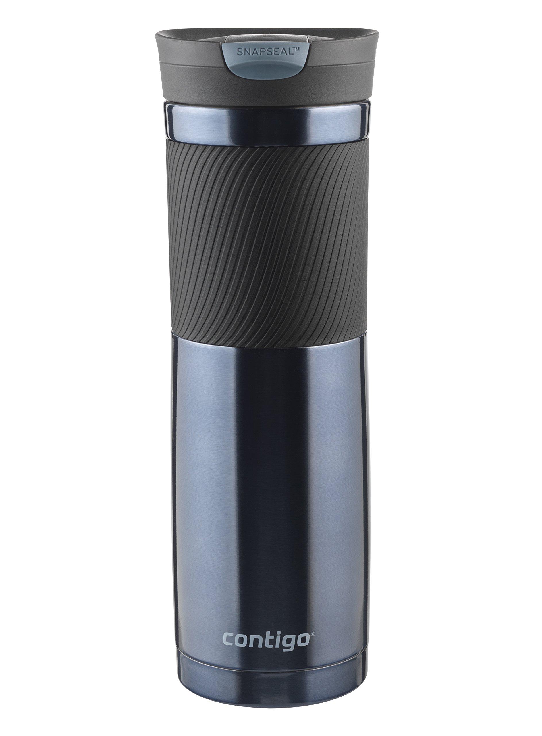 Travel Mug Contigo SnapSeal Lid Stainless Steel Thermos Coffee Tea