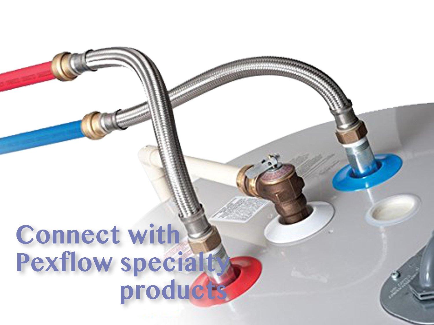 Pexflow PFWB12100 PEX Potable Water Tubing NonBarrier Pipe, 1/2 Inch