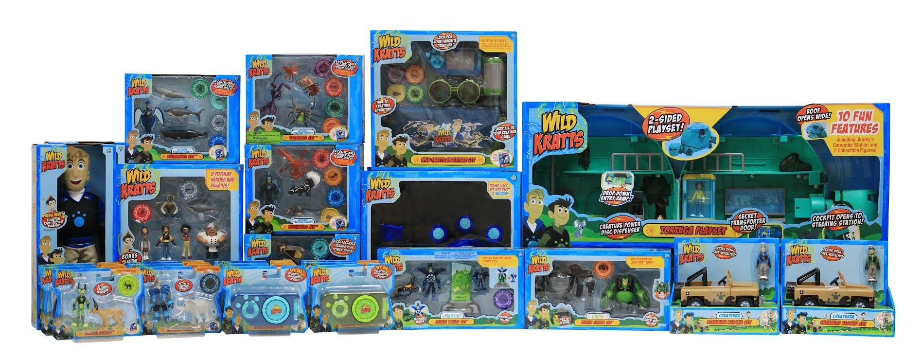 Wild Kratts Toys - 2 Pack Creature Power Action Figure Set - Gray Wolf Power 819798015598 | eBay