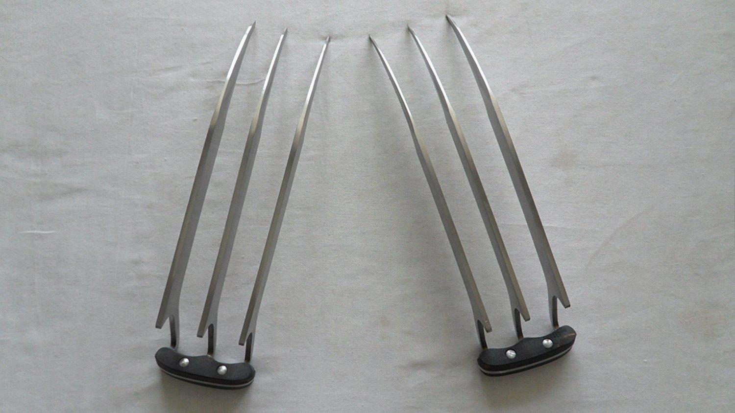 One Pair of Stainless Cosplay Steel Wolverine Claws eBay