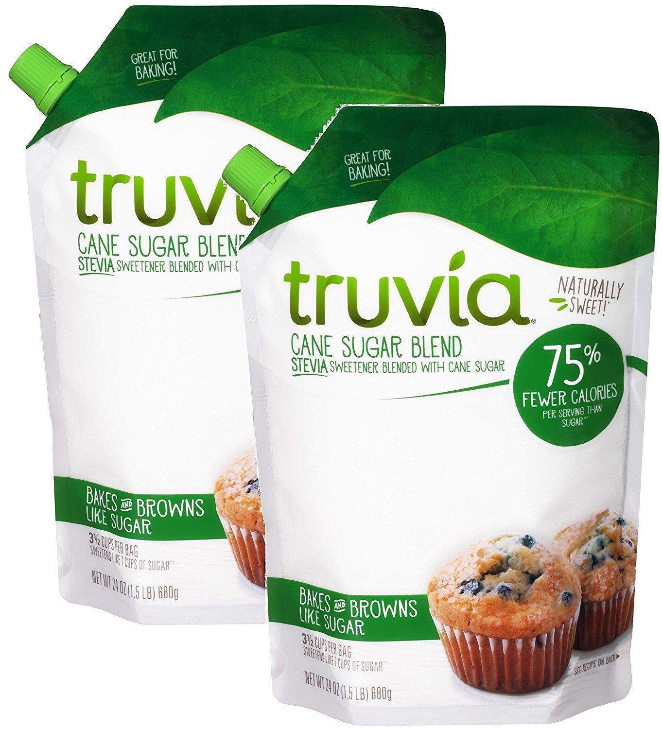 Truvía Cane Sugar Blend 24 oz Pack of 2 616469056924 eBay
