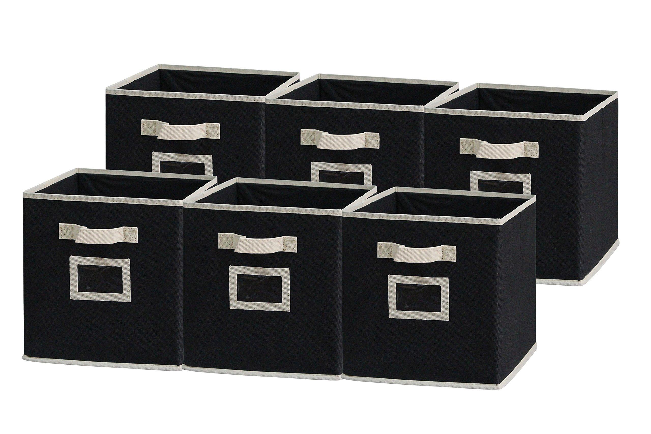Sodynee Foldable Cloth Storage Cube Basket Bins Organizer